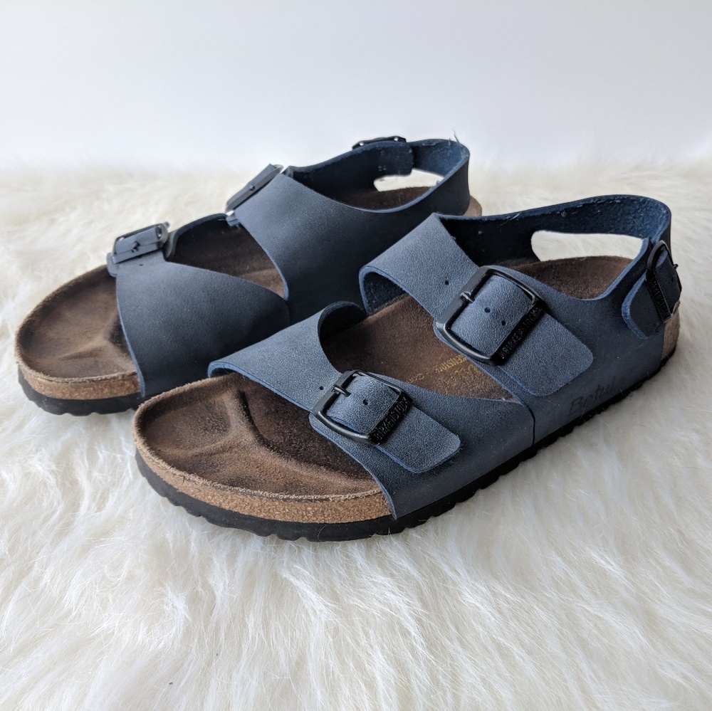 Birkenstock Betula Milano Blue Sandals